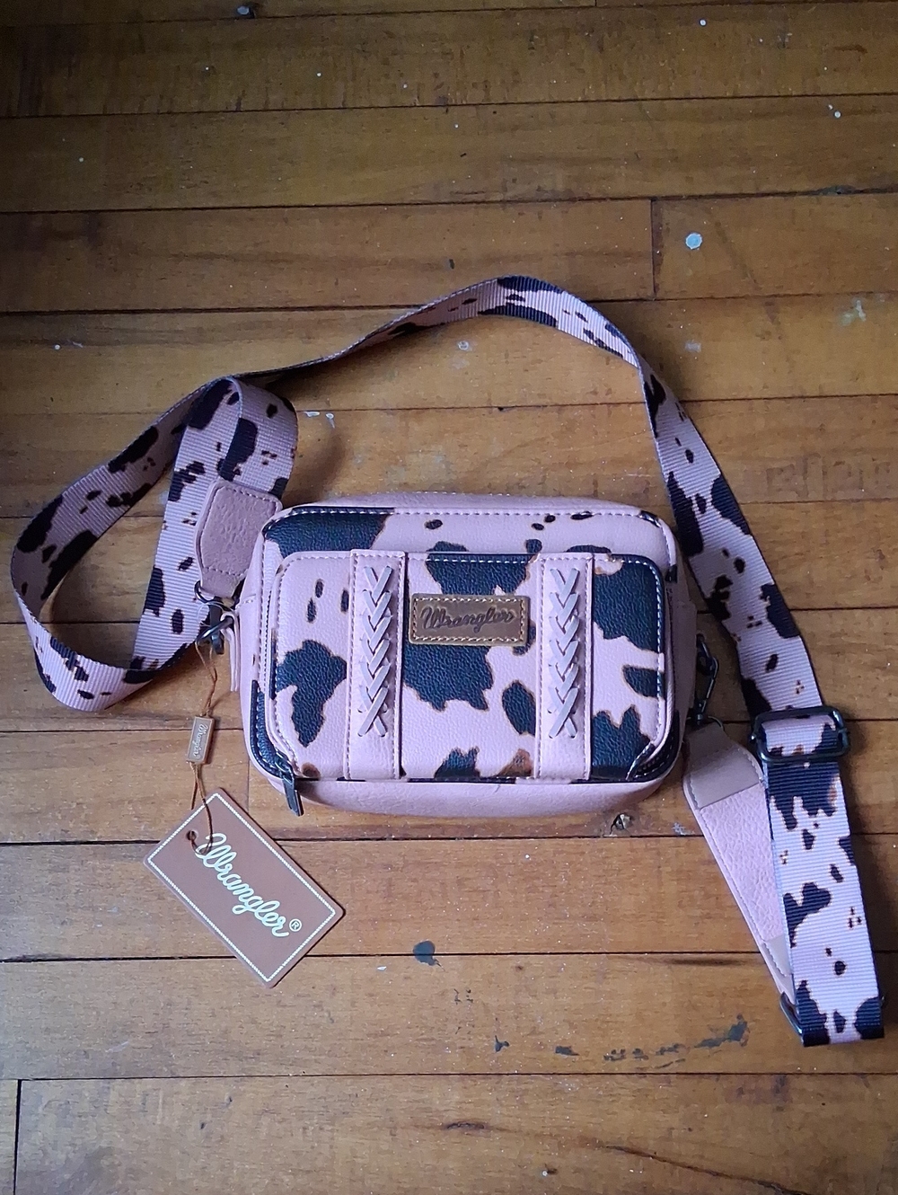 NWT! Pink Wrangler Crossbody